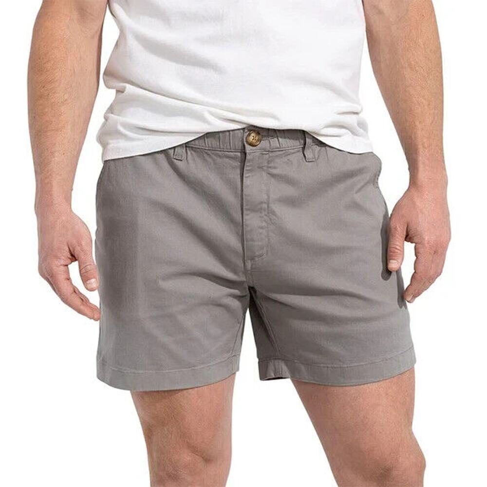 Chubbies Men's The Silver Linings 5.5" Flat Front Stretch Twill Shorts Size 40